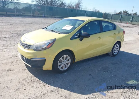 2016 Kia Rio Lx z USA, uszkodzony, nr VIN KNADM4A38G6575084